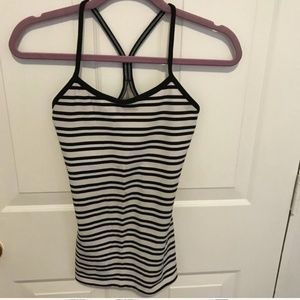 Lululemon Power Y Stripe Tank